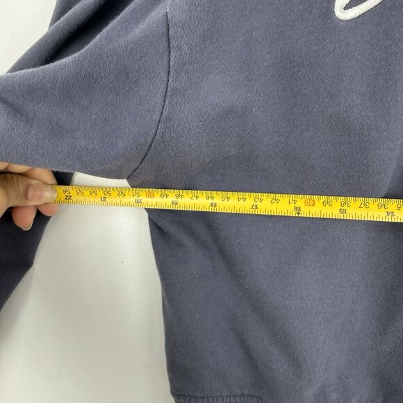 Isa & Ella Women’s Cropped Crewneck Pullover Sweatshirt Gray Small - Picture 11 of 12